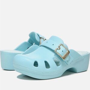 Dr. Scholl's Shoes Women's Orginal Clog 365, Angel Blue sz 11 BNWOB